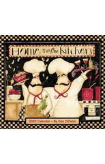 Home is in the Kitchen 2025 Deluxe Wall Calendar
