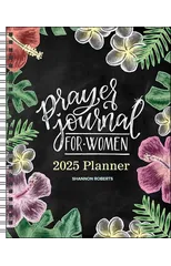 Prayer Journal for Women 12-Month 2025 Monthly/Weekly Planner Calendar