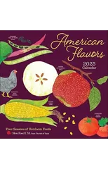 American Flavors 2025 Wall Calendar
