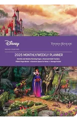 Disney Dreams Collection by Thomas Kinkade Studios 12-Month 2025 Monthly/Weekly Planner Calendar