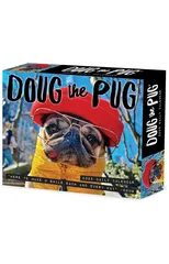 Doug the Pug 2025 6.2 X 5.4 Box Calendar-USA