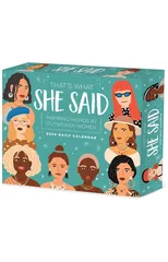 That's What She Said 2025 6.2 X 5.4 Box Calendar