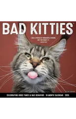 Bad Kitties 2025 12 X 12 Wall Calendar