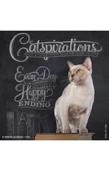 Catspirations 2025 12 X 12 Wall Calendar