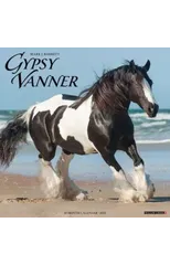 Gypsy Vanner Horse 2025 12 X 12 Wall Calendar