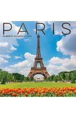 Paris 2025 12 X 12 Wall Calendar