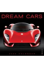 Dream Cars 2025 7 X 7 Mini Wall Calendar