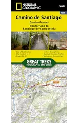 Camino de Santiago - Camino Frances Map 4 of 4