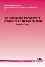 An Operations Management Perspective on Design Thinking