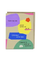 6-Pack Em & Friends Never Giving Up Card