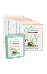 Em & Friends Celebrate With Cake Card, Box of 8 Single Birthday Cards