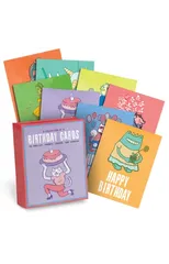 Em & Friends Birthday Around the World, Box of 8 Assorted