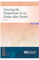 Varying the Disposition of an Estate after Death