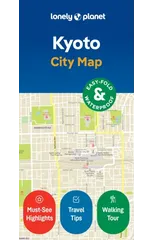 Lonely Planet Kyoto City Map