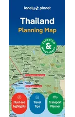 Lonely Planet Thailand Planning Map
