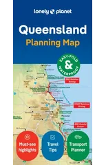 Lonely Planet Queensland Planning Map