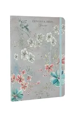 Flowers & Birds Blossom A5 Notebook