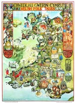 Poster Chwedlau Gwerin Cymru / Welsh Folk Tales Poster