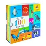 My First 100 Words Box Set 4 Board Books Collection Set