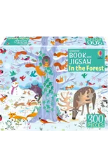 Usborne Book and Jigsaw In the Forest