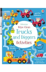 Wipe-Clean Trucks and Diggers Activities