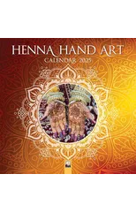 Henna Hand Art Wall Calendar 2025 (Art Calendar)