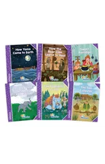 Jolly Phonics Folktales Purple Readers (Level 5) Complete Set (1-6)
