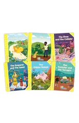 Jolly Phonics Folktales Yellow Readers (Level 2) Complete Set (1-6)