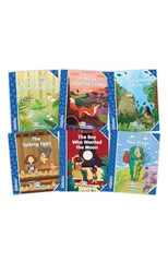 Jolly Phonics Folktales Blue Readers (Level 4) Complete Set (1-6)