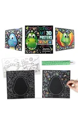 Scratch Art 3D Posters