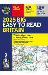2025 Philip's Big Easy to Read Britain Road Atlas