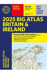 2025 Philip's Big Road Atlas of Britain & Ireland