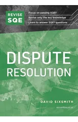 Revise SQE Dispute Resolution