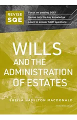 Revise SQE Wills and the Administration of Estates