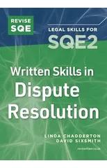 Revise SQE Written Skills for SQE2