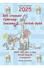 2025 365 croesair Cymraeg-Saesneg Un bob dydd