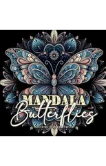 Mandala Butterflies Coloring Book for Adults