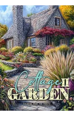 Cottage Garden Coloring Book for Adults 2