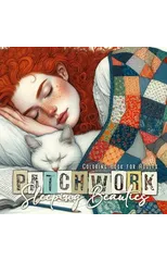Patchwork Sleeping Beauties Coloring Book for Adults