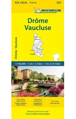 Drome Vaucluse - Michelin Local Map 332