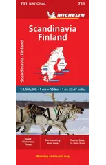 Scandinavia & Finland - Michelin National Map 711