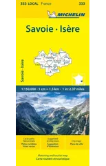 Isere Savoie - Michelin Local Map 333