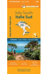 Italy South - Michelin Regional Map 564