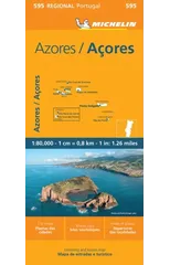 Azores - Michelin Regional Map 595