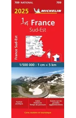Southeastern France 2025 - Michelin National Map 709