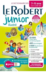 Le Robert Junior Illustre et son dictionnaire en ligne