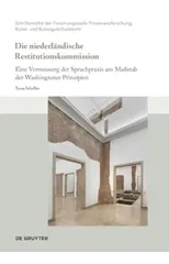 Die niederlandische Restitutionskommission
