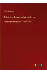 These pour le doctorat en medecine