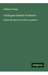 Catalogues Senatus Academici