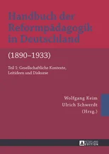 Handbuch Der Reformpaedagogik in Deutschland (1890-1933)